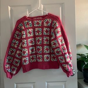 Pink Knit Sweater